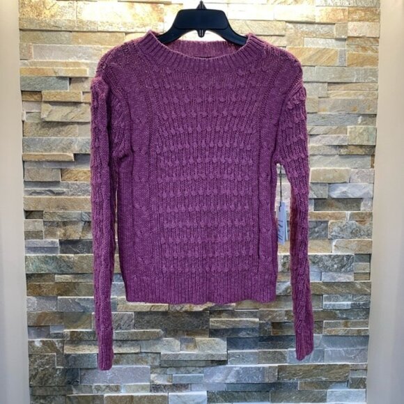 Something Navy Cable Sweater - Picture 3 of 5